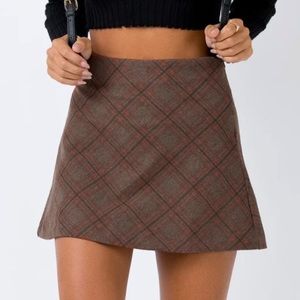 Princess Polly Fike Mini Skirt